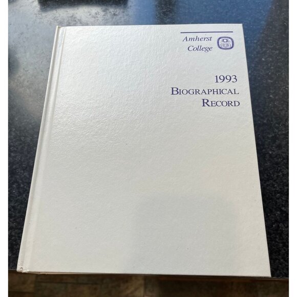 Amherst College Biographical Records 1993 Graduates & Non-Graduates 1912-1992 - Picture 1 of 4